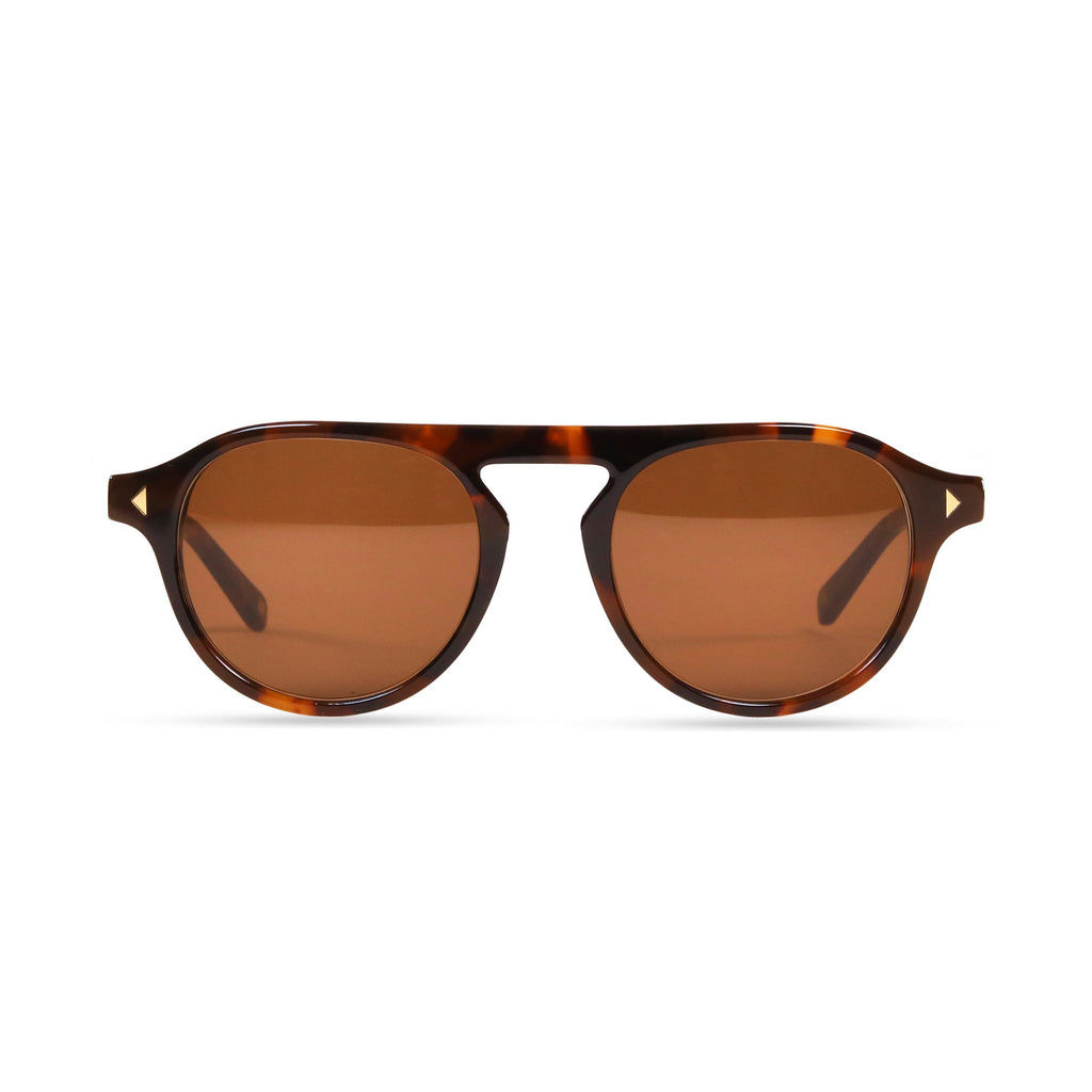 Idris PRYZMEYEWEAR Dark Tortoise Brown 