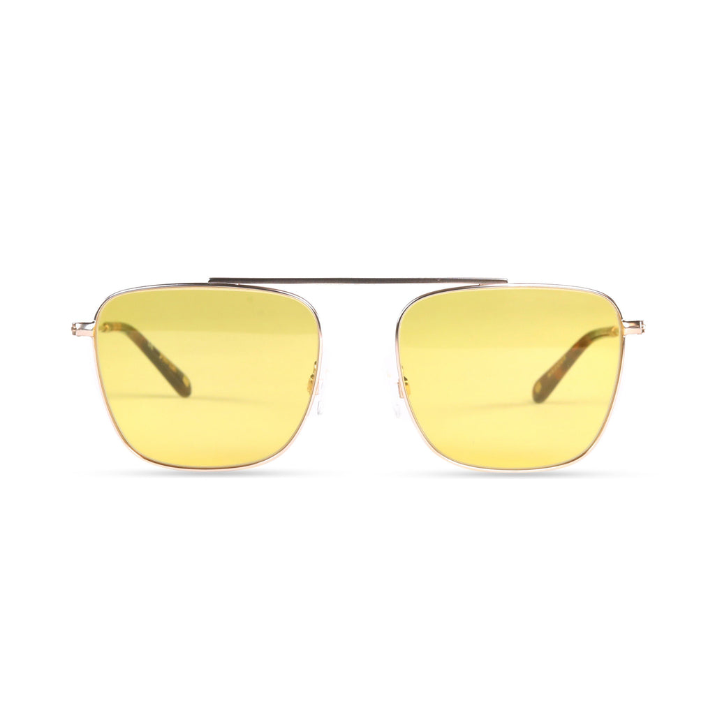 Maddox PRYZMEYEWEAR Brushed Gold Yellow 